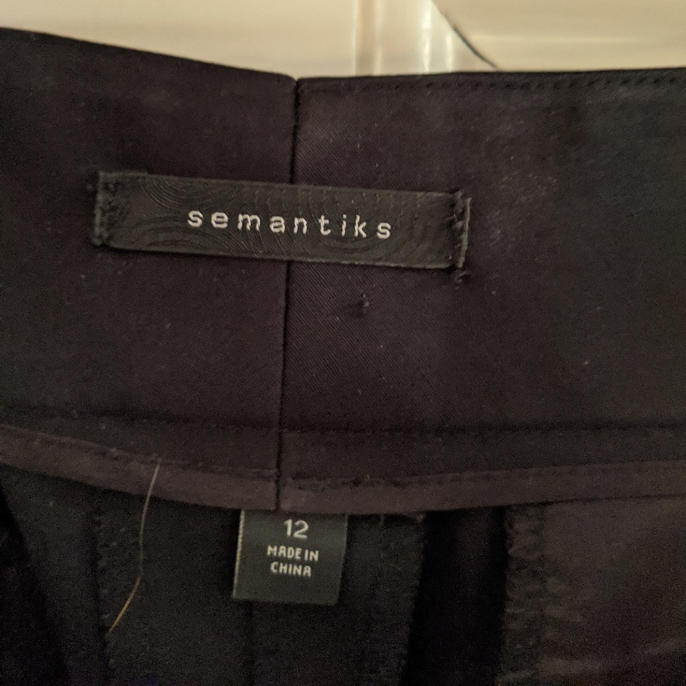 Semantiks (Nordstrom top brand) black slack